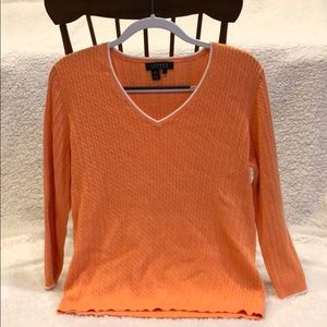 Orange Ralph Lauren sweater